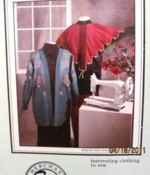 BAUBLES & BANGLES PATCHWORK APPLIQUE PIECED JACKET PATTERN 6-20